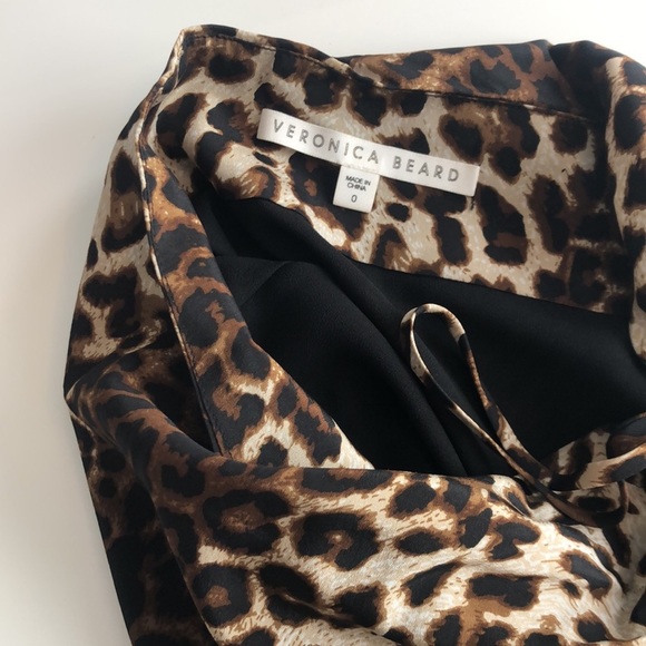 Veronica beard ruched silky skirt - Picture 5 of 6